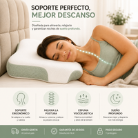 Zyveno Pillow — Almohada Ergonómica Viscoelástica