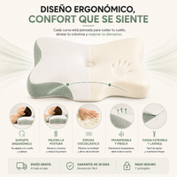 Zyveno Pillow — Almohada Ergonómica Viscoelástica