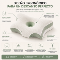 Zyveno Pillow — Almohada Ergonómica Viscoelástica